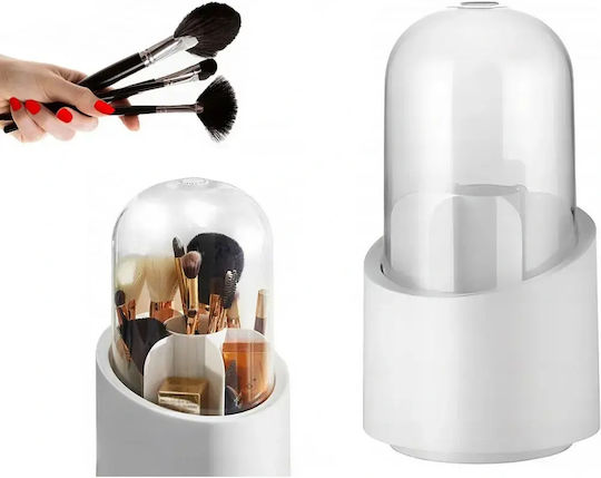 Organisationsbox für Kosmetik mit Trennzeichen Transparent