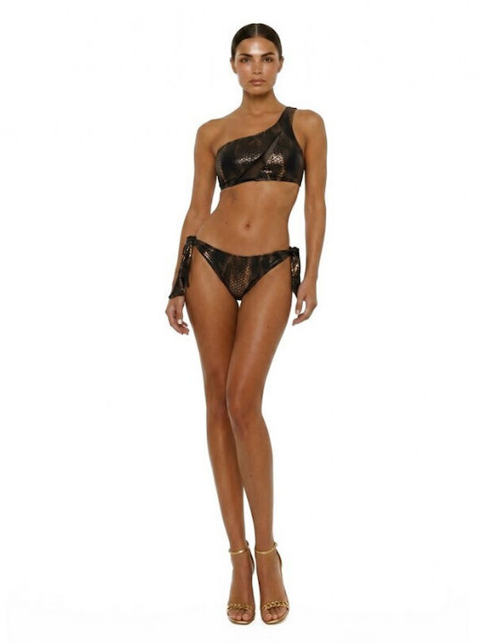 Bikinihosen Slip mit Schnürung Braune