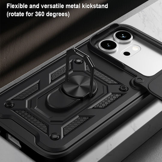 Husă Honor 600 600 Pro Protecție Cameră Set Inele Magnetice Autocolant Camshield Albastru