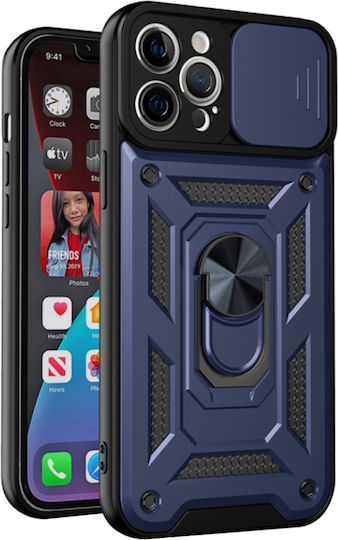 Husă Honor 600 600 Pro Protecție Cameră Set Inele Magnetice Autocolant Camshield Albastru