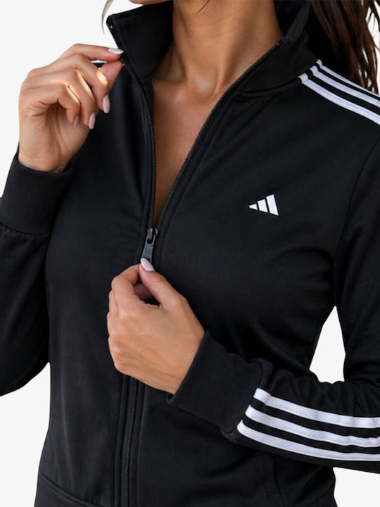 Performance Essentials 3s Knit Trening Set Dama Negru