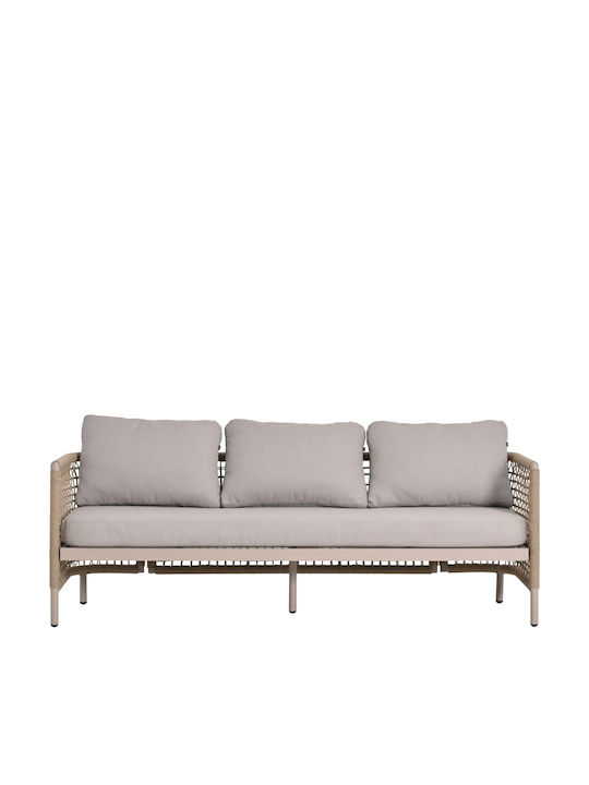 Garten- und Outdoor-Möbelsets Sondra 4 Stück Braune mit Kissen