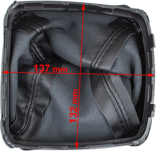 Ford Mondeo Iv 07-15 Gear Shift Boot Black + Frame