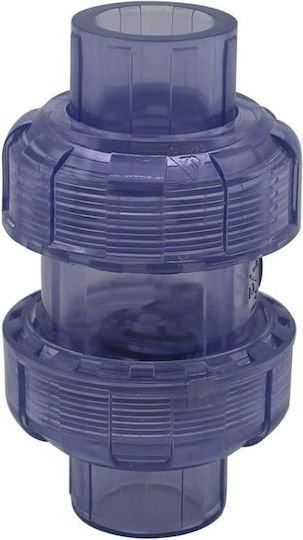 Rückschlagventil Abwasser PVC 20mm Abwasserpumpe Pool Aquarium