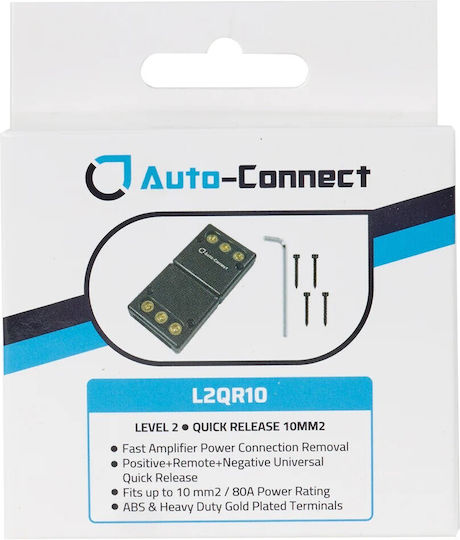 L2qr10 Quick Release 10 Mm² 8 Awg Power Connector 80a