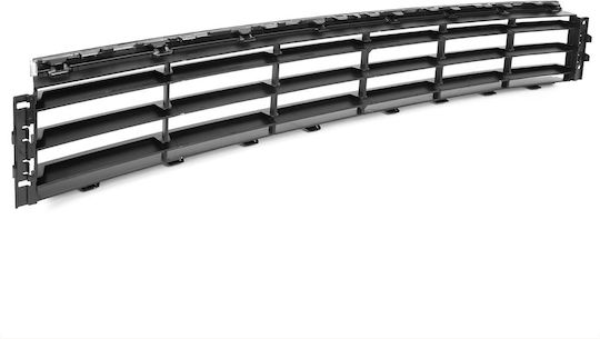 Vw Passat B7 10-15 Front Bumper Middle Grille Black