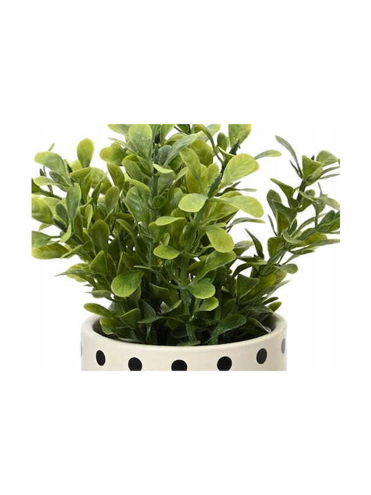 Green Plant In A Pot Artificial Decorative 16x8 Cm