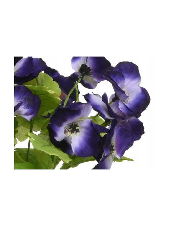 Artificial Plant Decorative Polyester Pot 11x20 Cm