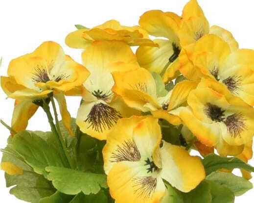 Plantă Artificială Decorativă din Poliester în Ghiveci 11x20 Cm