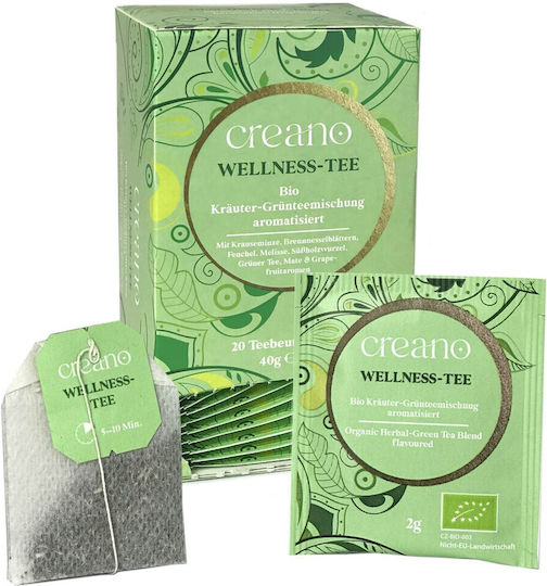 Creano Green Tea Organic Product 20 Bags