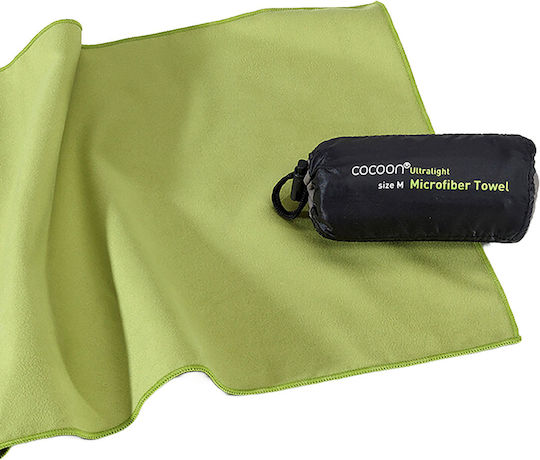 Cocoon Микрофибърна Кърпа За Лице 95гр/м² Зелена 90x50см