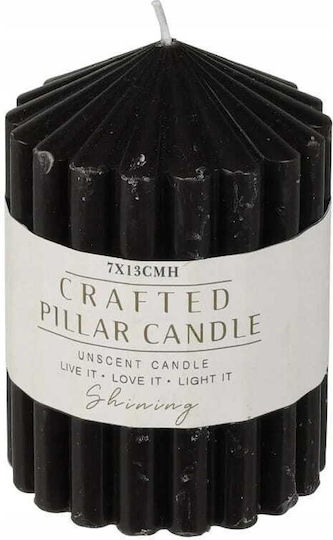 Koopman Decorative Candle White 7x13cm