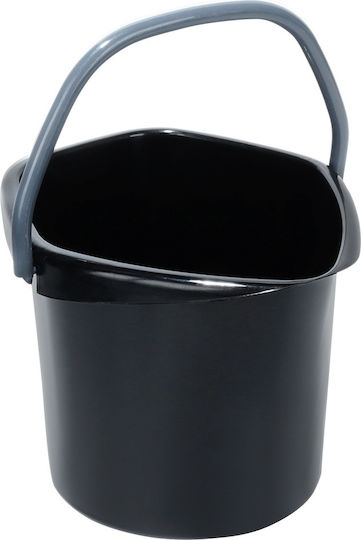 Vilde Plastic Mop Bucket With 5lt Capacity Black