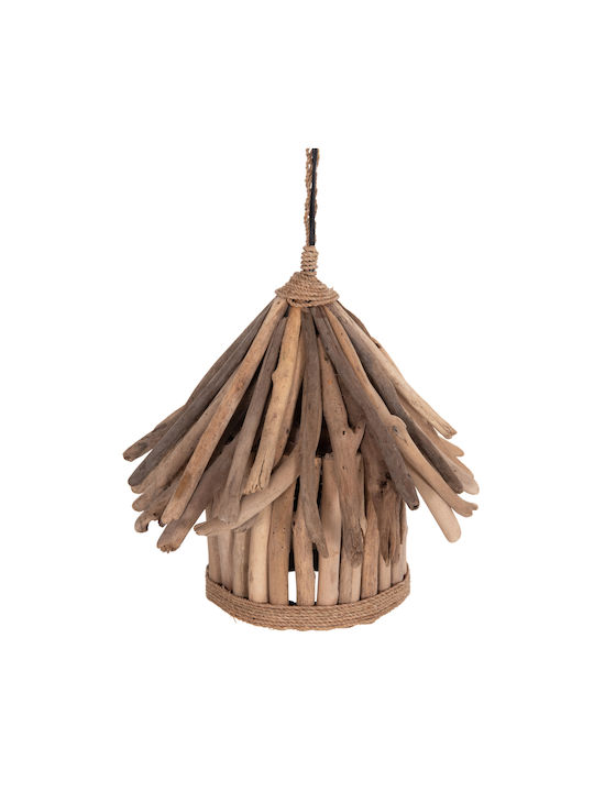 HomeMarkt Κρεμαστό Φωτιστικό Γαλάζιο Boho με Ντουί E27