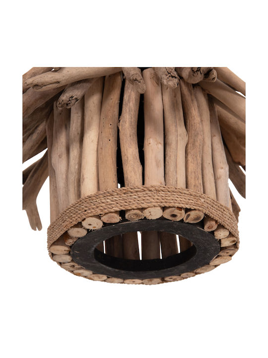 HomeMarkt Κρεμαστό Φωτιστικό Γαλάζιο Boho με Ντουί E27