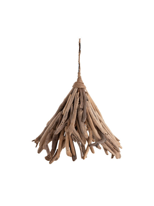 HomeMarkt Pendant Light Light Blue Boho With E27 Socket 48x54x52cm