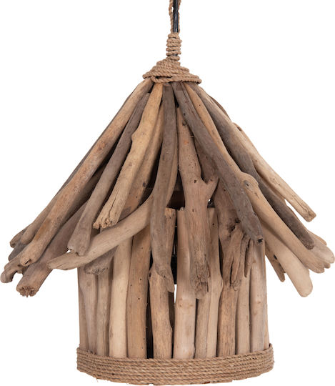 HomeMarkt Pendant Light Light Blue Boho with E27 Socket