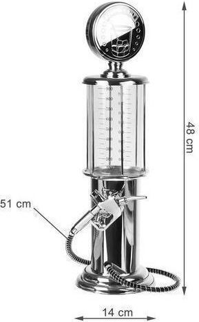 Alista Home Dozator de Băuturi Plastic cu Robinet 1l