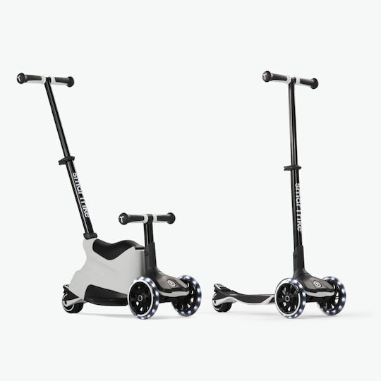 SmarTrike Kids Scooter Foldable Xtend Ride-on 3-Wheel for 12+ Years Gray 2401306