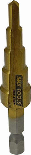 Τρυπάνι Κωνικό 4 12 Mm Επικάλυψη Τιτανίου Sks Tools 40020044