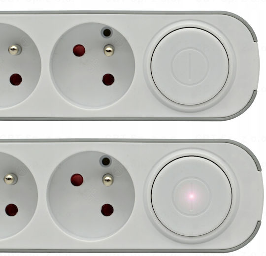 Festverlängerungskabel 3x Schalter Usb A Usb C Steckdosen 5m Schuko Ps-370sws+usba+usbc/5 E W-30008