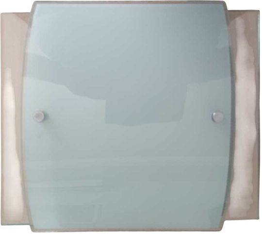 Arlight Wall Lamp 28.5x22.5x10cm 2x40w Glass Transparent-Opal
