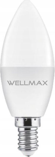 Wellmax LED Bulb 8W for E14 Socket Natural White 720lm