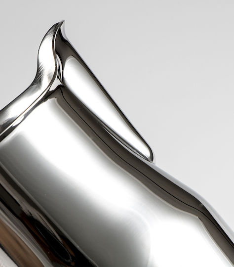 4bars P401 Inox Thick 450 Ml Γαλατιέρα Δείκτη Μέτρησης