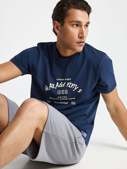 T-shirt Navy Μπλε
