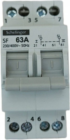 Modular Installation Switch I-0-ii 2p 63a A11-sf-2p-063