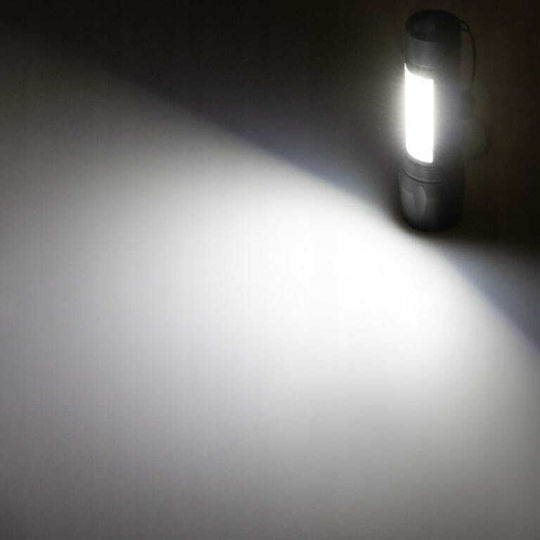 Vergionic Επαναφορτιζόμενος Φακός LED