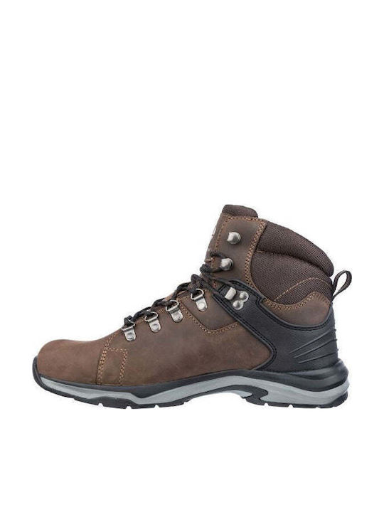Albatros Ctx Mid Pantof de Lucru Impermeabil Maro O2 cu Certificare A FO HRO SRC WR
