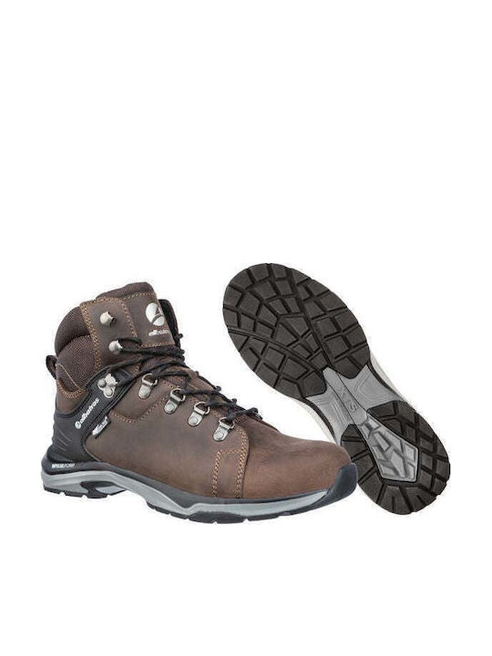 Albatros Ctx Mid Pantof de Lucru Impermeabil Maro O2 cu Certificare A FO HRO SRC WR