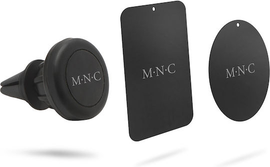 Magnetic Car Phone Holder Universal Rotating Air Vent Strong Grip Black