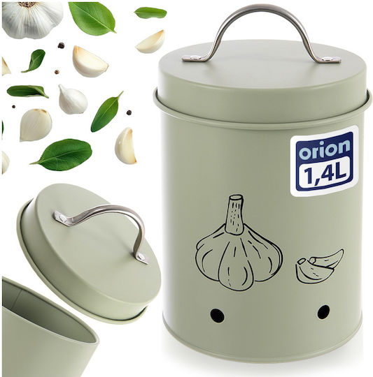 Orion General Use Box with Lid Green 1400ml 1 Pieces