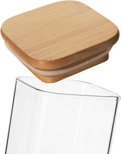 Orion Vază Pentru Cafea / Paste Cu Capac Sticlă Maro 320ml
