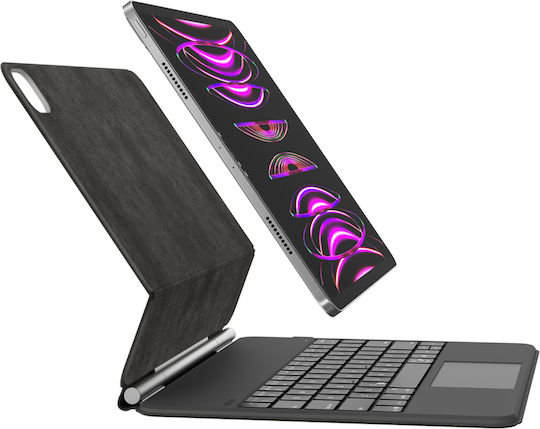Belkin Магнитен Azerty Bluetooth Клавиатурен Калъф Ipad Pro 12.9'' Bbz003fr-v1 Черен
