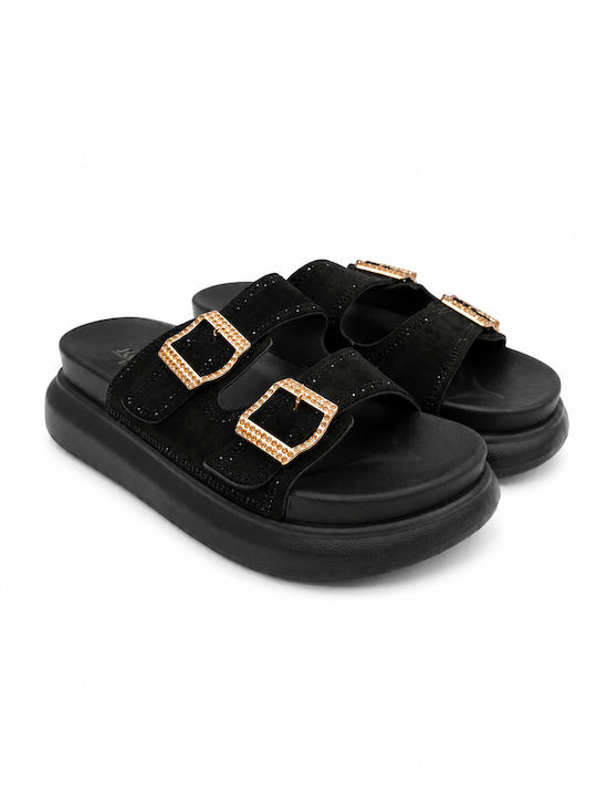 Women's Anatomic Flatforms Sandals Black