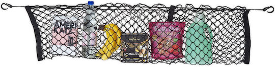 Relaxdays Trunk Net Black 40x2x120 Cm Storage Securing Loads