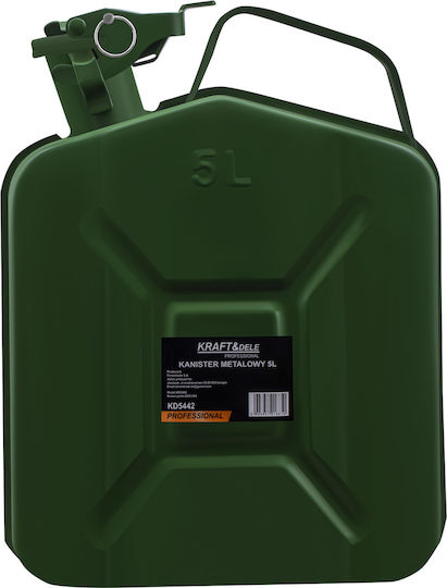 5l Metal Canister Kraft&dele