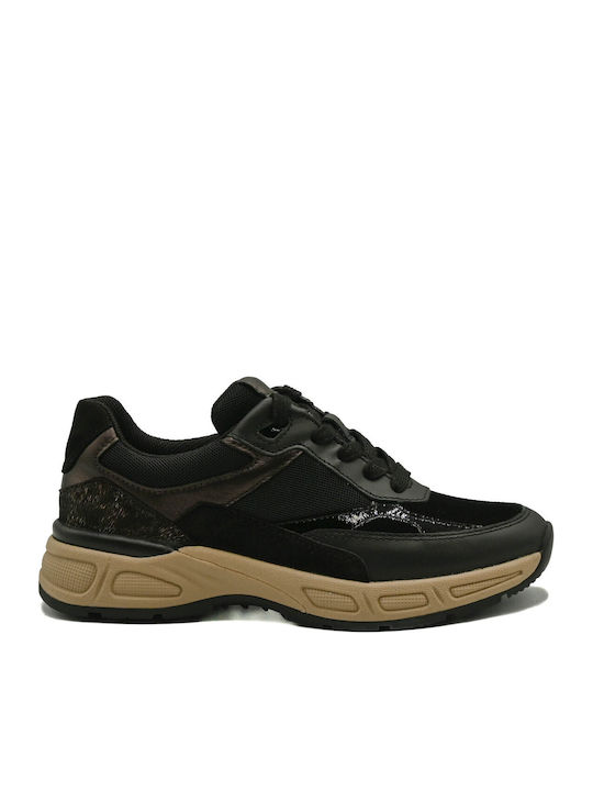 Damen Anatomische Sneakers Schwarz