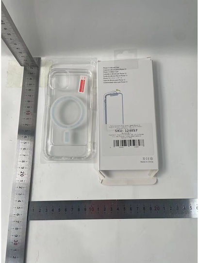Flippy Protective Case Apple Iphone 13 Magsafe Silicone Includes Camera Protection Film Camera Protection Smoke Color