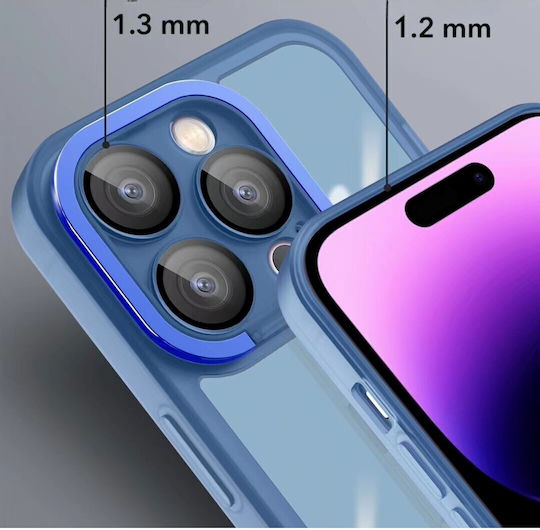 Flippy Protective Case Samsung A53 5g Electroplated Camera Stand 1.5 Mm Thickness Camera Protection Blue