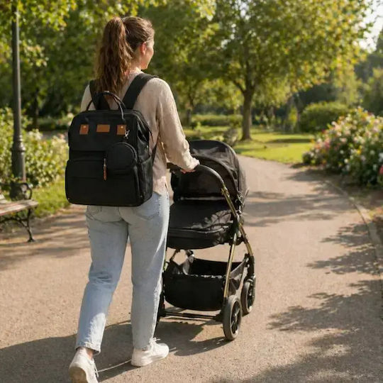 Bag-Bed Backpack Black 40x30x20cm