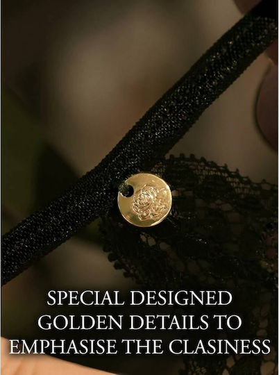 Léna Lingerie Strings Black Plus Size