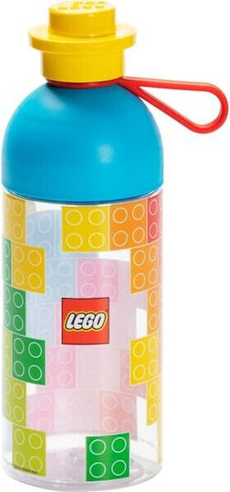 LEGO Iconic Παιδικό Παγούρι Πλαστικό με Βιδωτό Καπάκι Non Spill 500ml