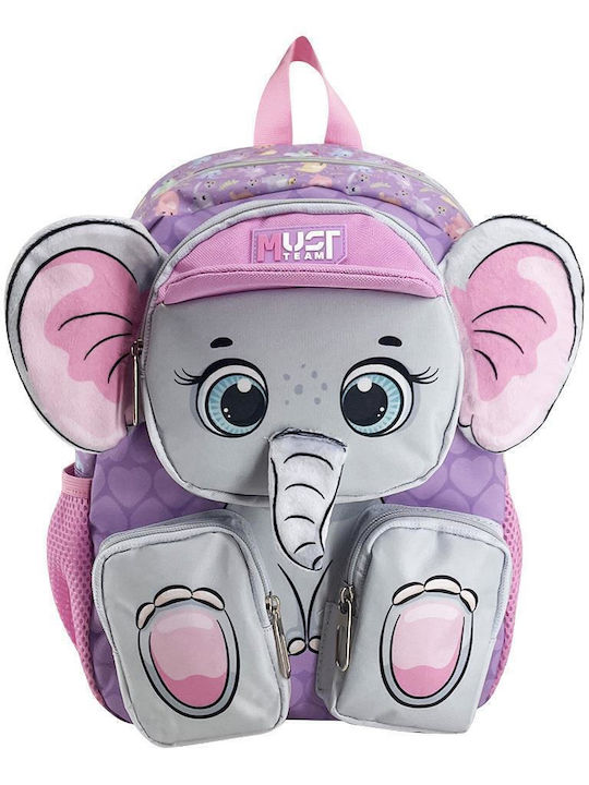 526527 Τσαντα Πλατης Νηπιου Must Team 24χ10χ33εκ 2θηκες Little Elephant