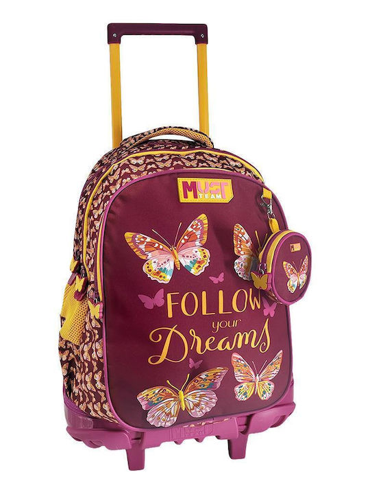 Must Team Schulranzen Trolley Grundschule Butterfly Follow Your Dreams 30lt