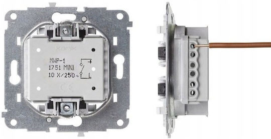 Karlik Karlik Elektrische Schaltpaneel-Druckknopfschalter Steckdose