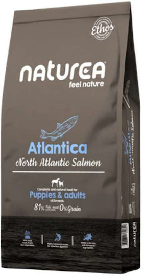 Naturea Atlantica 1.6kg Ξηρά Τροφή Σκύλων χωρίς Σιτηρά με Σολομό